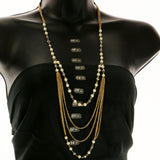 Mi Amore Statement-Necklace Multicolor/Gold-Tone