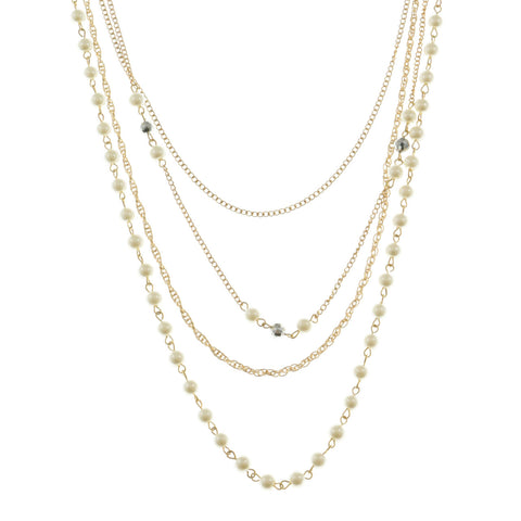 Mi Amore Statement-Necklace Multicolor/Gold-Tone