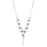 Mi Amore Statement-Necklace Silver-Tone