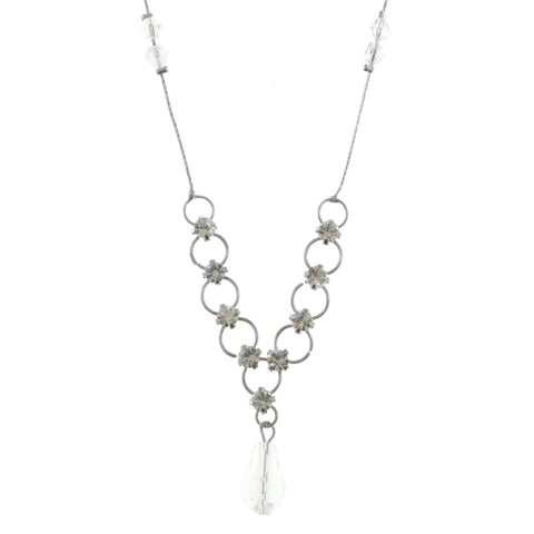 Mi Amore Statement-Necklace Silver-Tone