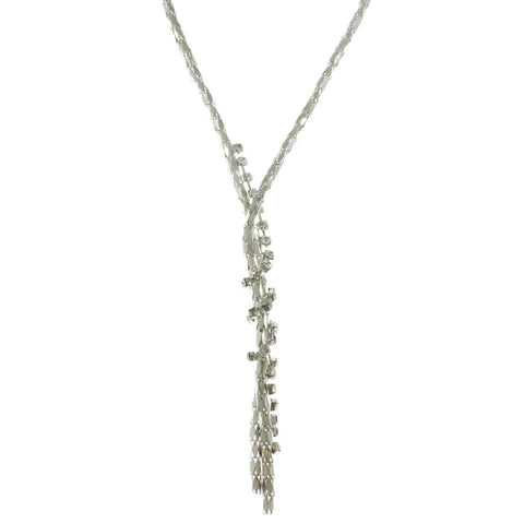 Mi Amore Statement-Necklace Silver-Tone