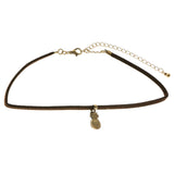 Mi Amore Pineapple Choker-Necklace Brown/Bronze-Tone
