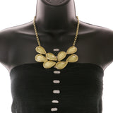 Mi Amore Necklace-Earring-Set Yellow/Gold-Tone