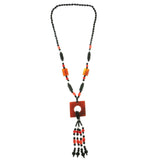 Mi Amore Beaded-Necklace Multicolor/Black