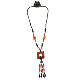Mi Amore Beaded-Necklace Multicolor/Black