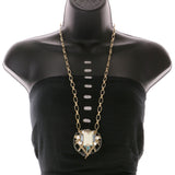 Mi Amore Statement-Necklace Multicolor/Gold-Tone