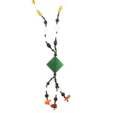Mi Amore Beaded-Necklace Multicolor/Black