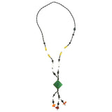 Mi Amore Beaded-Necklace Multicolor/Black