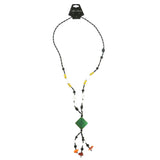 Mi Amore Beaded-Necklace Multicolor/Black