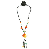 Mi Amore Beaded-Necklace Multicolor/Black
