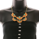 Mi Amore Necklace-Earring-Set Multicolor/Gold-Tone