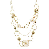 Mi Amore Statement-Necklace Gold-Tone