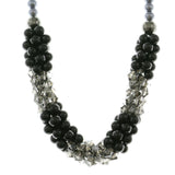 Mi Amore Adjustable Beaded-Necklace Multicolor/Silver-Tone