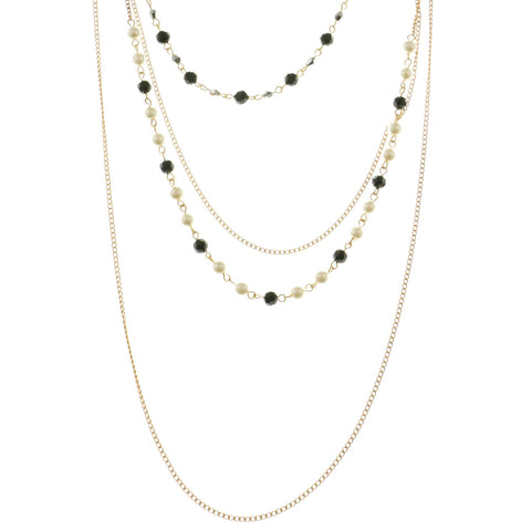 Mi Amore Statement-Necklace Multicolor/Gold-Tone