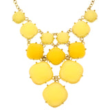 Mi Amore Necklace-Earring-Set Gold-Tone/Yellow