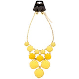 Mi Amore Necklace-Earring-Set Gold-Tone/Yellow
