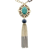 Mi Amore Necklace-Earring-Set Gold-Tone/Multicolor
