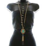 Mi Amore Necklace-Earring-Set Gold-Tone/Multicolor