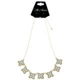 Mi Amore Fashion-Necklace Gold-Tone/White