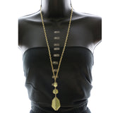 Mi Amore Pendant-Necklace Gold-Tone/Green