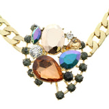 Mi Amore Statement-Necklace Gold-Tone/Multicolor