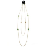 Mi Amore Necklace-Earring-Set Gold-Tone/Multicolor