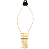 Mi Amore Necklace-Earring-Set Gold-Tone/White