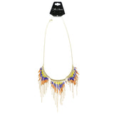 Mi Amore Fashion-Necklace Gold-Tone/Multicolor