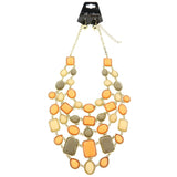 Mi Amore Necklace-Earring-Set Gold-Tone/Multicolor