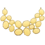 Mi Amore Necklace-Earring-Set Gold-Tone/Yellow