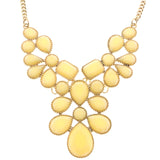 Mi Amore Necklace-Earring-Set Gold-Tone/Yellow