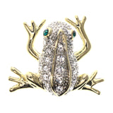 Mi Amore Frog Tack-Pin Gold-Tone/Silver-Tone