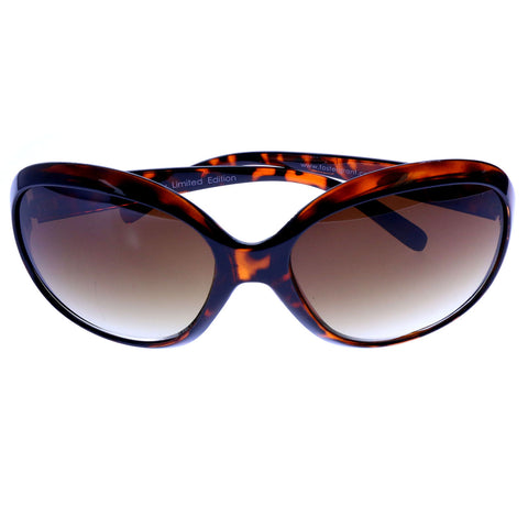 Mi Amore Oversize-Sunglasses Tortoise-Shell/Brown