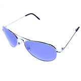 Mi Amore Aviator-Sunglasses Silver-Tone/Gray