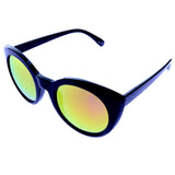 Mi Amore UV protection Scratch resistant Round-Sunglasses Black