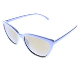Mi Amore UV protection Scratch resistant Vintage Style Sunglasses White & Brown