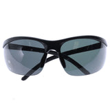 Mi Amore UV protection Shatter resistant Polycarbonate Semi-Rimless-Sunglasses Black & Green