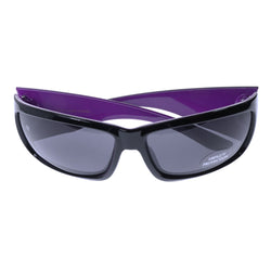 Mi Amore UV protection Florida logo Sport-Sunglasses Black & Purple