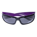 Mi Amore UV protection Florida logo Sport-Sunglasses Black & Purple