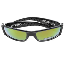 Mi Amore UV protection Florida logo Sport-Sunglasses Black