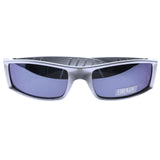 Mi Amore UV protection Florida logo Sport-Sunglasses Silver-Tone & Blue