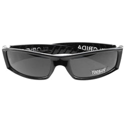 Mi Amore UV protection Florida logo Sport-Sunglasses Black