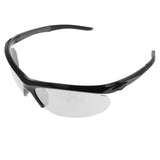 Mi Amore UV protection Shatter resistant Polycarbonate Semi-Rimless-Sunglasses Black & Silver-Tone