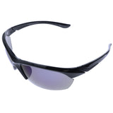 Mi Amore UV protection Shatter resistant Polycarbonate Semi-Rimless-Sunglasses Black & Blue
