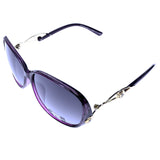 Mi Amore UV protection Shatter resistant Polycarbonate Sport-Sunglasses Purple & Gold-Tone