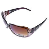 Mi Amore UV protection Polycarbonate Square-Sunglasses Brown