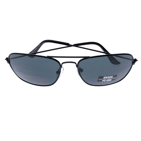 Mi Amore UV protection Shatter resistant Polycarbonate Aviator-Sunglasses Black & Green