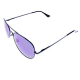 Mi Amore Aviator-Sunglasses Bronze-Tone/Blue
