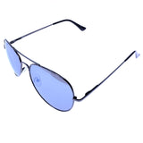 Mi Amore Aviator-Sunglasses Black/Blue