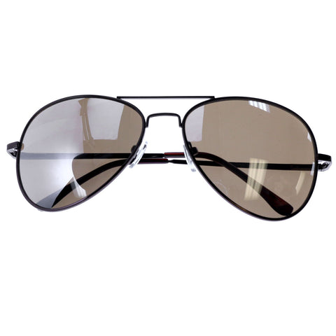 Mi Amore Aviator-Sunglasses Bronze-Tone/Silver-Tone
